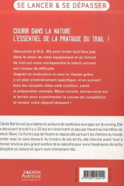 Le Trail. Courir dans la nature, Cécile Bertin