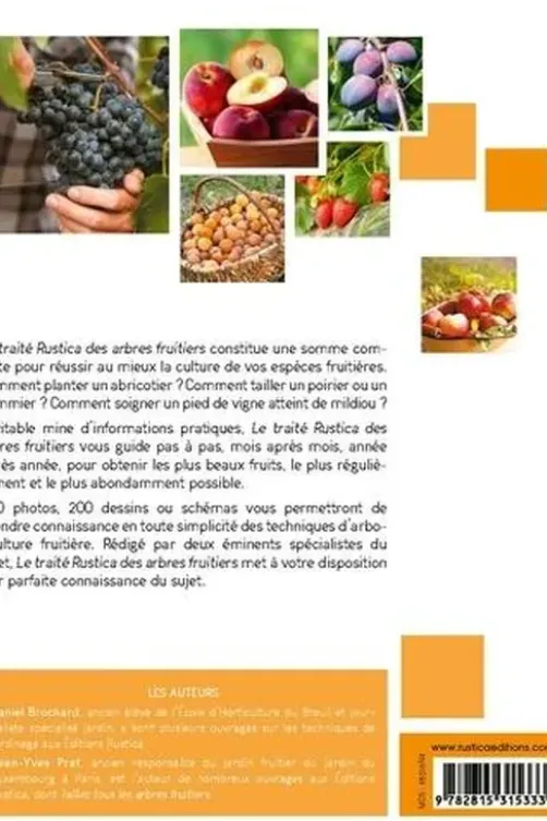 Le traité Rustica des arbres fruitiers, Daniel Brochard
