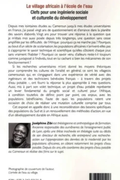 Le village africain à l'école de l'eau. Clefs pour une ingénierie sociale et culturelle du développement, Joséphine Zibi