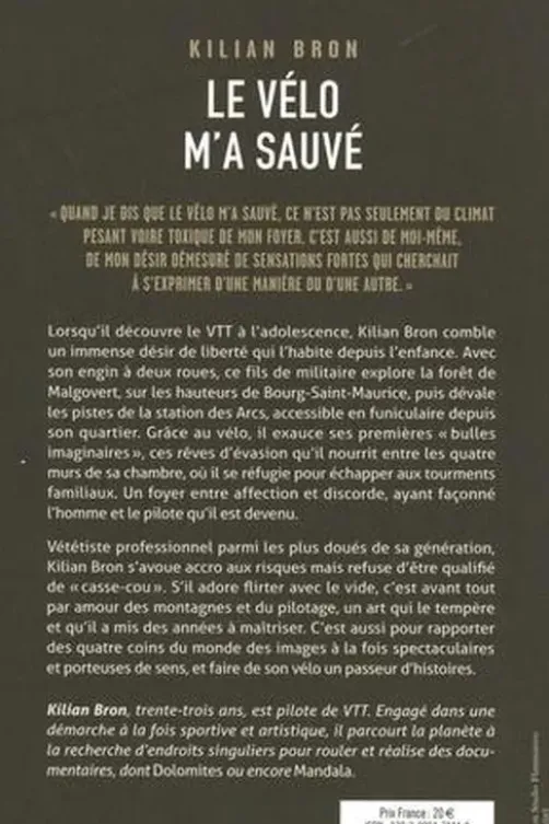 Le vélo m'a sauvé, Kilian Bron