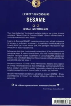 L'expert du concours SESAME Niveau intermédiaire. 11 tests blancs, David Flak