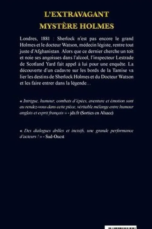 L'extravagant mystère Holmes, Christophe Guillon
