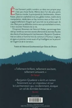 L'homme qui fit chuter le paradis, Benjamin Quaderer