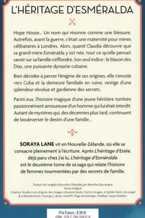 L'héritage d'Esméralda, Soraya Lane