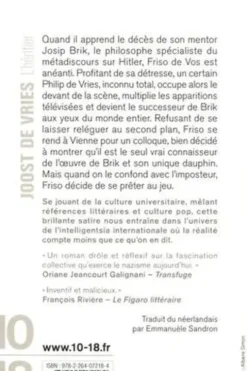 L'héritier, Joost De Vries