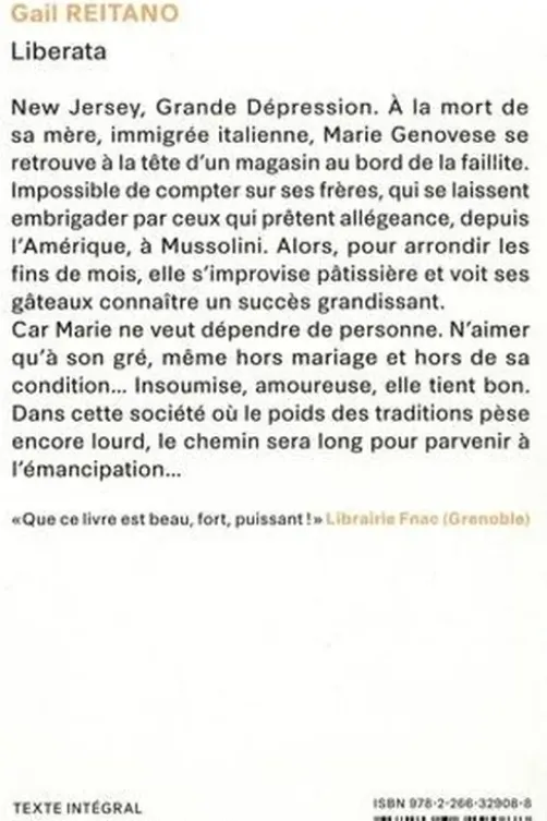 Liberata, Gail Reitano