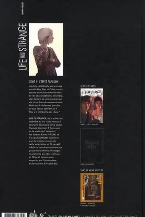Life is strange Tome 1 : L'effet papillon, Emma Vieceli