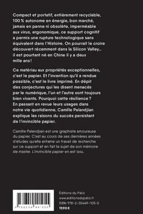 L'invincible papier, Camille Palandjian