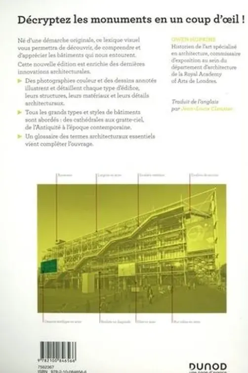 Lire l'architecture. Lexique visuel, 2e édition, Owen Hopkins