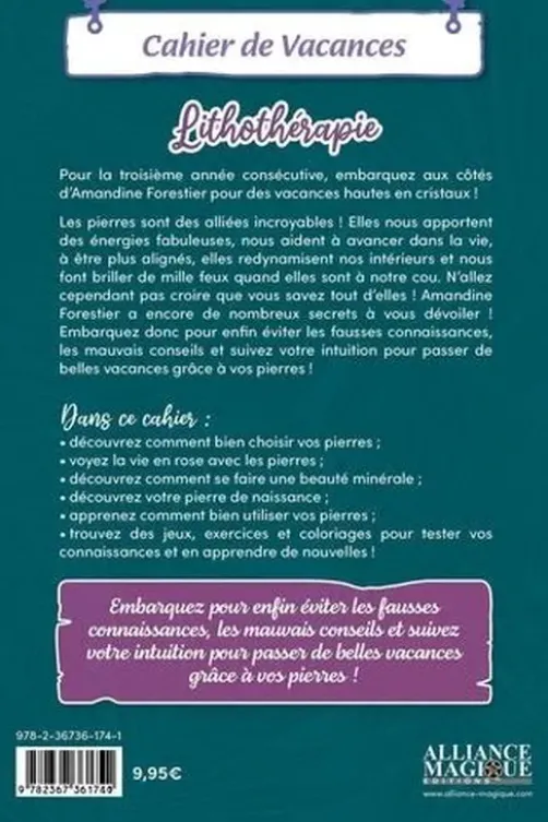 Lithothérapie. Edition 2023, Amandine Forestier