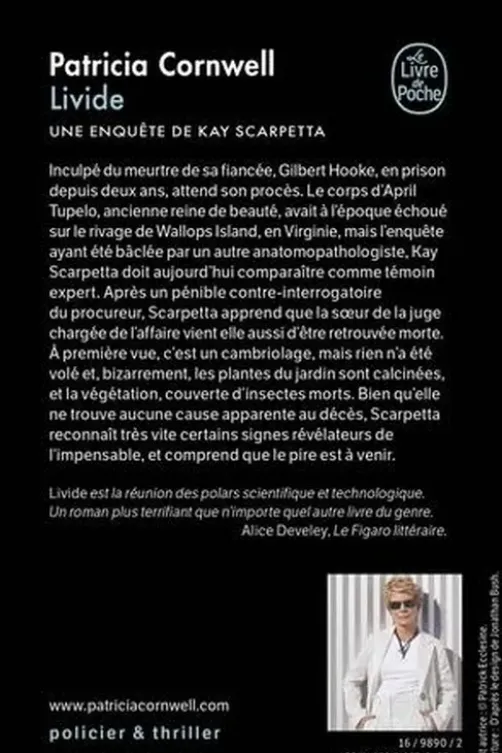 Livide. Une enquête de Kay Scarpetta, Patricia Cornwell
