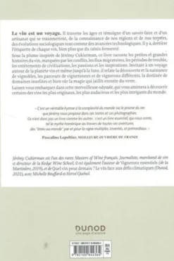 L'Odyssée du Vin. Tour du monde des vins et vignobles remarquables, Jérémy Cukierman