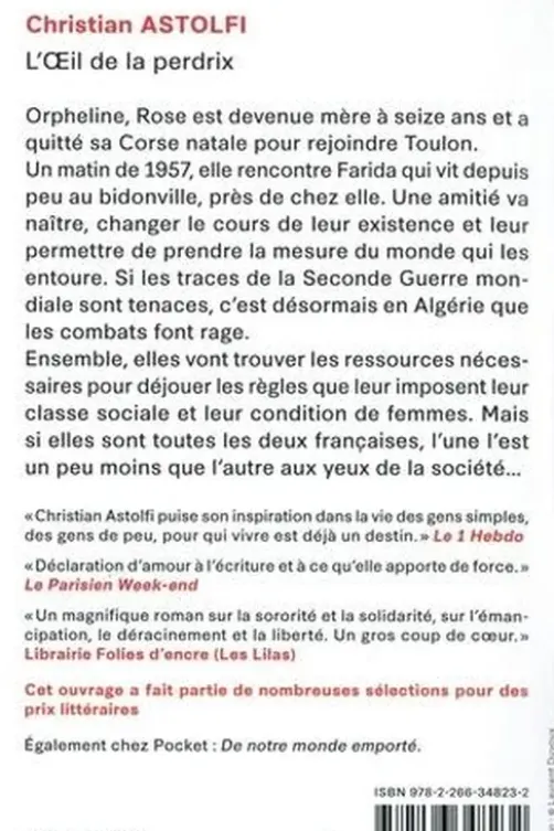 L'oeil de la perdrix, Christian Astolfi