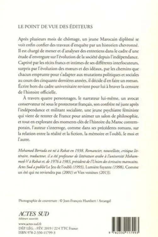 Loin du vacarme, Mohammed Berrada