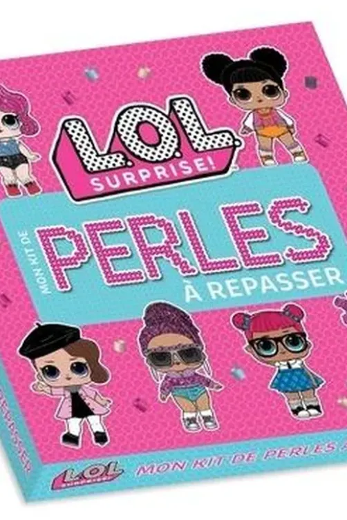 LOL Surprise ! Mon kit de perles à repasser, Hachette Jeunesse