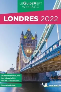 Londres. Edition 2022. Avec 1 Plan détachable, Michelin