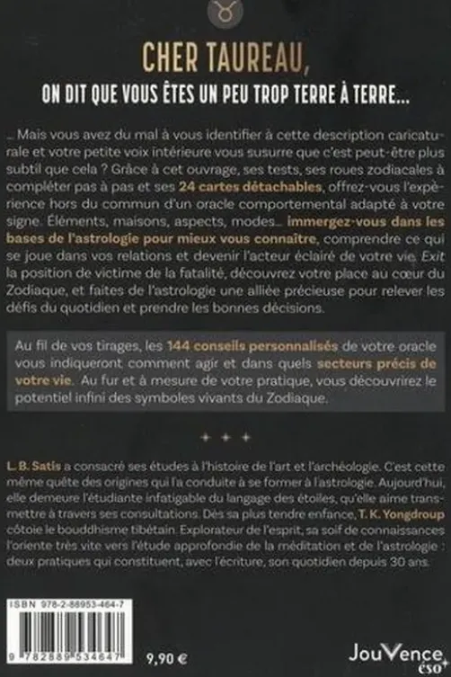 L'oracle du taureau. Mieux se connaître et se réaliser, L.B. Satis