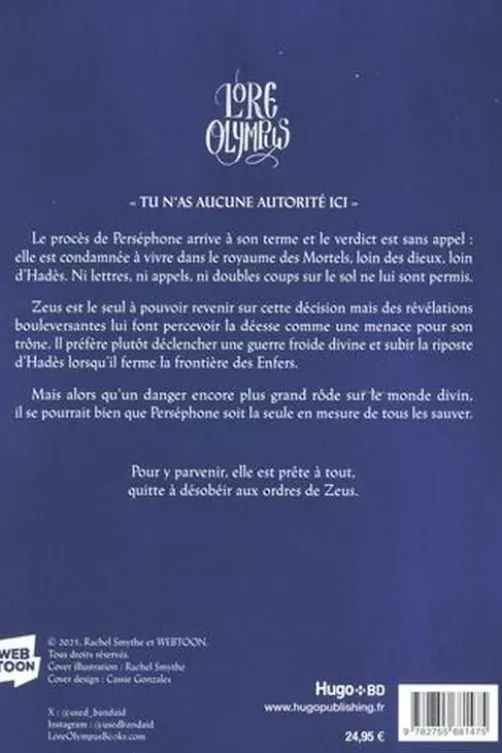 Lore Olympus Tome 8, Rachel Smythe