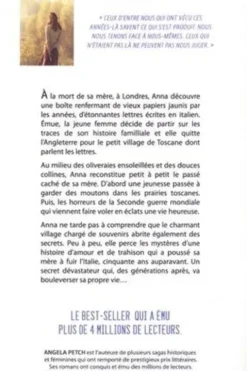 L'été des secrets, Angela Petch