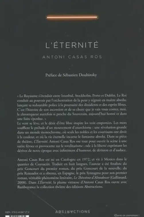 L'éternité, Antoni Casas Ros