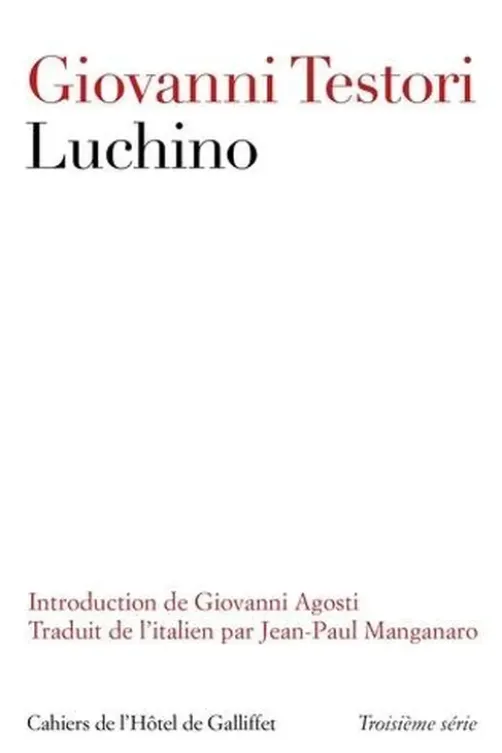 Luchino, Giovanni Testori