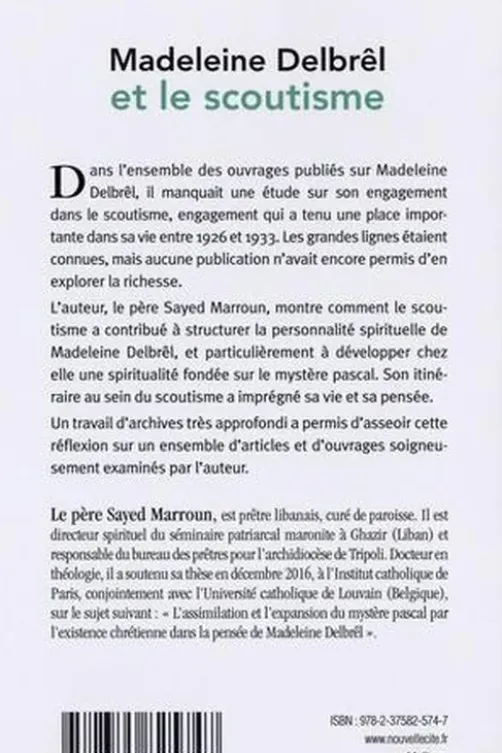 Madeleine Delbrêl et le scoutisme, Sayed Marroun