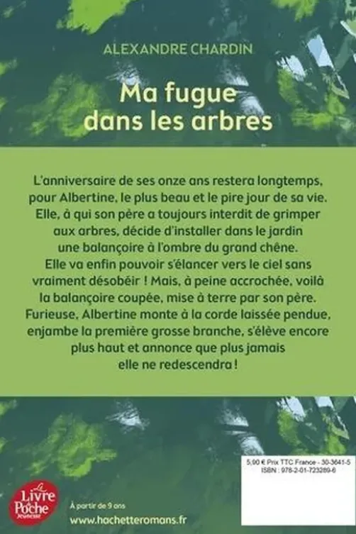 Ma fugue dans les arbres, Alexandre Chardin