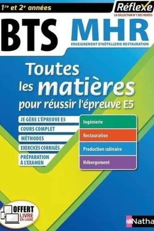Management en hôtellerie-restauration BTS 1re et 2e année. Edition 2019, Pierre Villemain