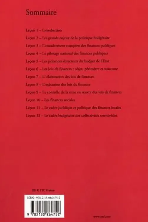Manuel de finances publiques. 3e édition actualisée, Christophe Pierucci