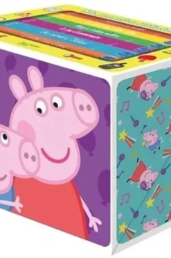 Ma première bibliothèque Peppa Pig. Coffret en 6 volumes : Le safari des petites bêtes ; Mission talkies-walkies ; Une journée à Téléland ; Le bus d'anniversaire ; Les cabanes en carton ; Le bureau de Peppa, Aurélie Desfour