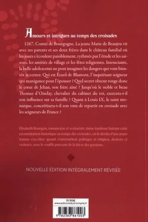 Marie de Beaujeu, Elisabeth Bourgois