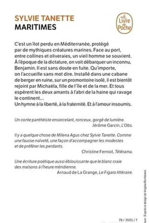 Maritimes. Une histoire méditerranéenne, Sylvie Tanette