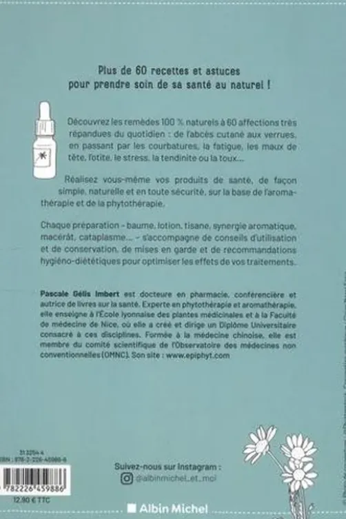 Ma santé au naturel. 60 recettes, Pascale Gélis-Imbert