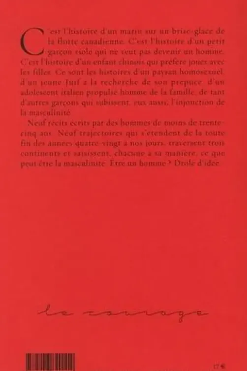 Masculinité ?, Charles Dantzig