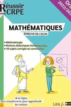Mathématiques. Epreuve de leçon, Edition 2022, Daniel Motteau