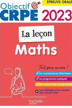 Maths CRPE - La leçon. Epreuve orale d'admission, Edition 2023, Aurélie Gourmelon