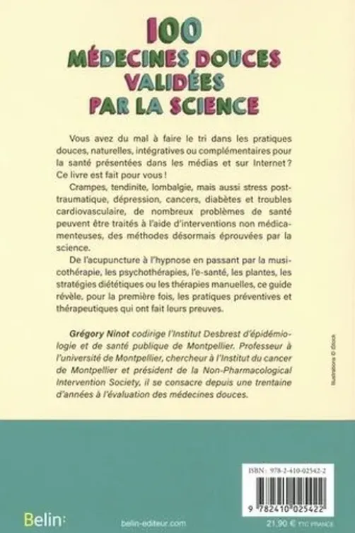 100 médecines douces validées par la science, Grégory Ninot