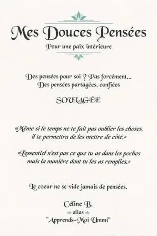 Mes douces pensées, Céline B