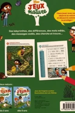 Mes jeux nature, Virginie Loubier