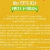 Mes petits jeux faits maison, Stéphanie Geslin