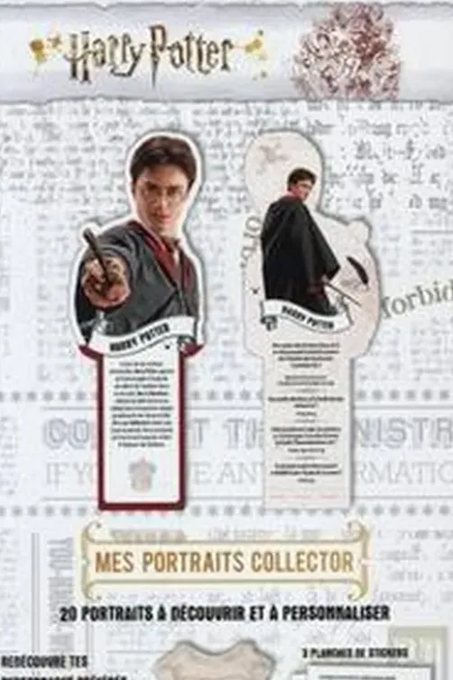 Mes portraits collector Harry Potter. Avec des quiz inédits, des scènes à colorier et 3 planches de stickers, Wizarding World