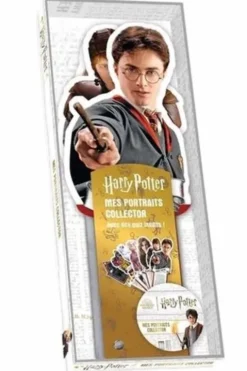 Mes portraits collector Harry Potter. Avec des quiz inédits, des scènes à colorier et 3 planches de stickers, Wizarding World