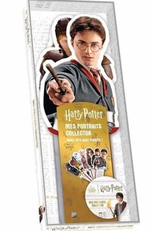 Mes portraits collector Harry Potter. Avec des quiz inédits, des scènes à colorier et 3 planches de stickers, Wizarding World