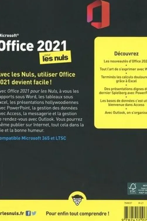 Microsoft Office 2021 pour les nuls, Wallace Wang