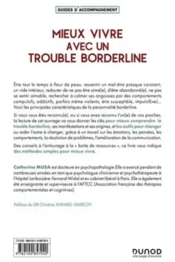 Mieux vivre avec un trouble borderline. 3e édition, Catherine Musa