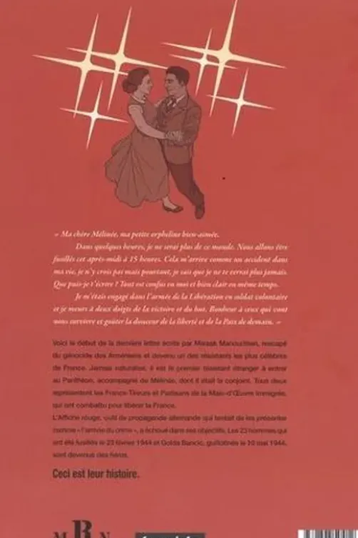 Missak, Mélinée et le groupe Manouchian, Jean-David Morvan