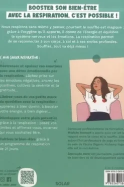 Mon cahier Respiration. Respirez, déstressez, rayonnez !, Maricha Dumont