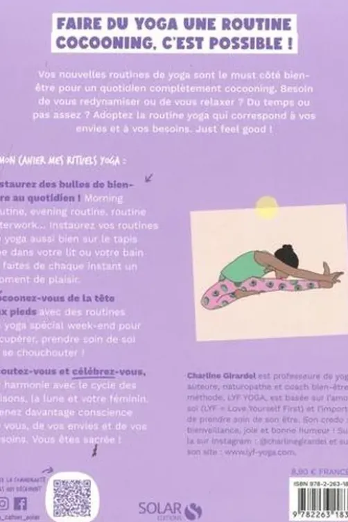 Mon cahier rituels yoga. Le yoga feel good et cocooning !, Charline Girardel