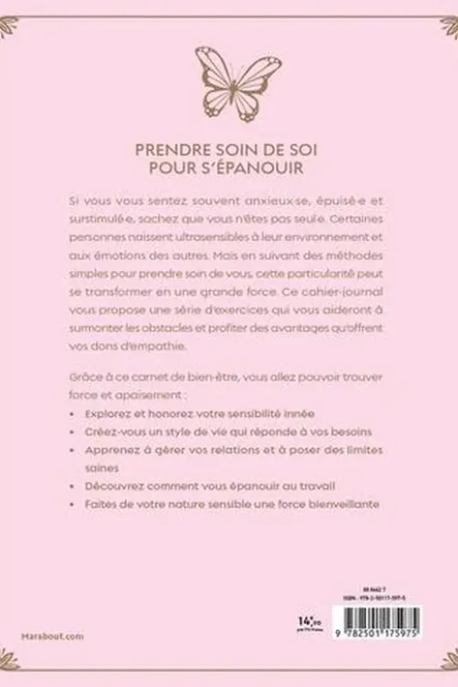 Mon carnet d'hypersensible. 50 exercices à mettre en oeuvre pour vous épanouir, April Snow