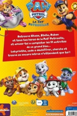 Mon grand bloc d'activités La Pat'Patrouille, Nickelodeon